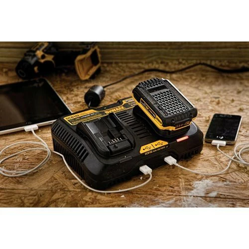Dewalt DCB102 12V - 20V MAX Jobsite Charging Station 2 Dewalt DCB102 12V - 20V MAX Jobsite Charging Station - Image 2