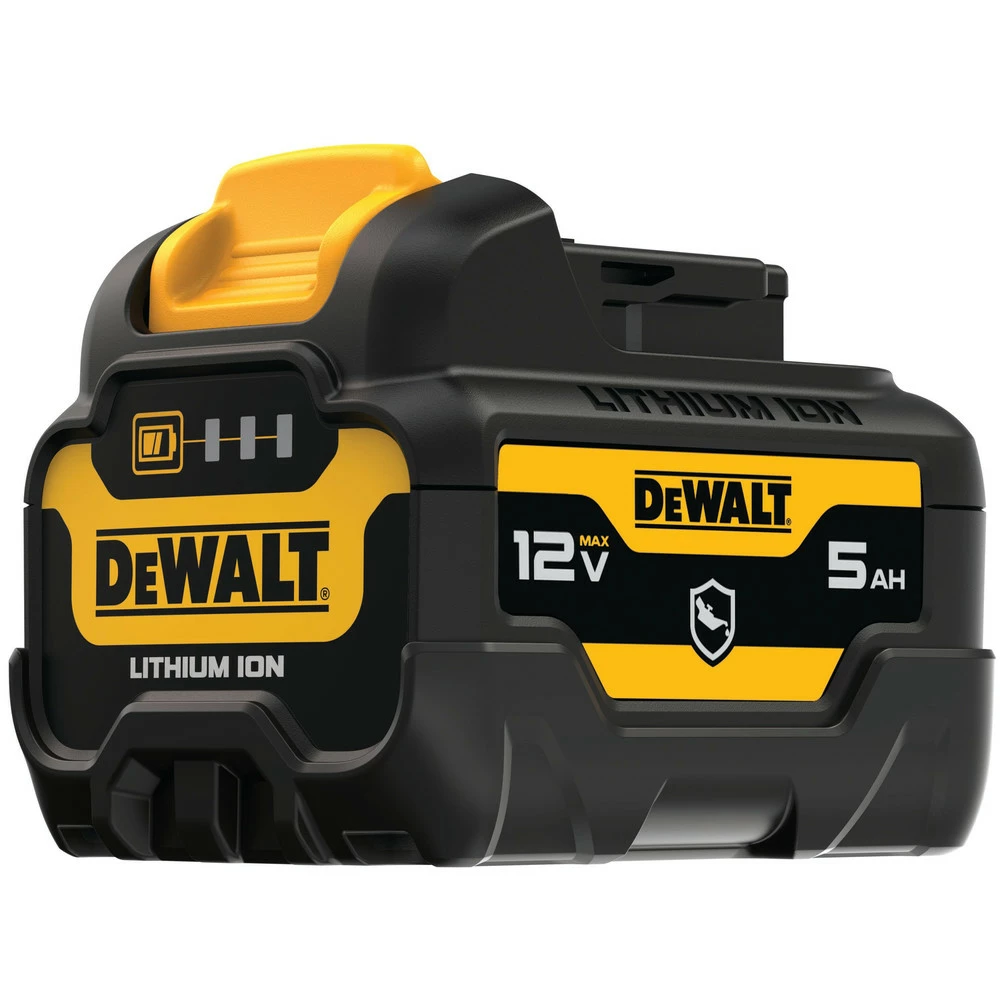 Dewalt DCB126 (1) 12V MAX 5 Ah Lithium-Ion Battery 1 Dewalt DCB126 (1) 12V MAX 5 Ah Lithium-Ion Battery