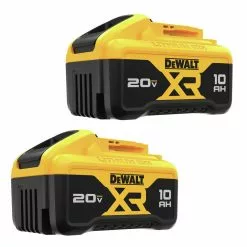 Dewalt DCB210-2 (2) 20V MAX XR 10 Ah Lithium-Ion Batteries