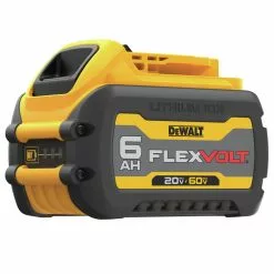 Dewalt DCB606C FLEXVOLT 20V/60V MAX Lithium-Ion Battery And Charger Starter Kit (6 Ah) -Dewalt Shop dewndcb606c h