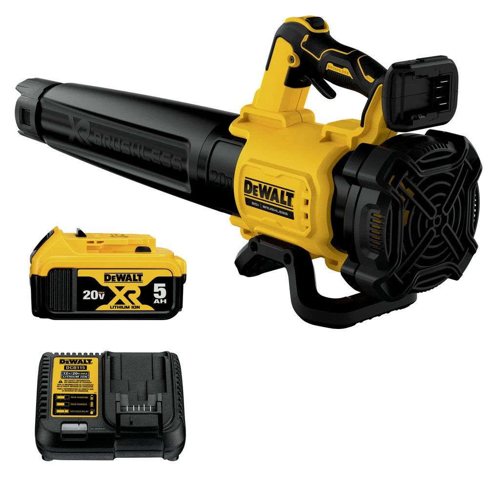 Dewalt DCBL722P1 20V MAX XR Lithium-Ion Brushless Handheld Cordless Blower Kit (5 Ah) 1 Dewalt DCBL722P1 20V MAX XR Lithium-Ion Brushless Handheld Cordless Blower Kit (5 Ah)
