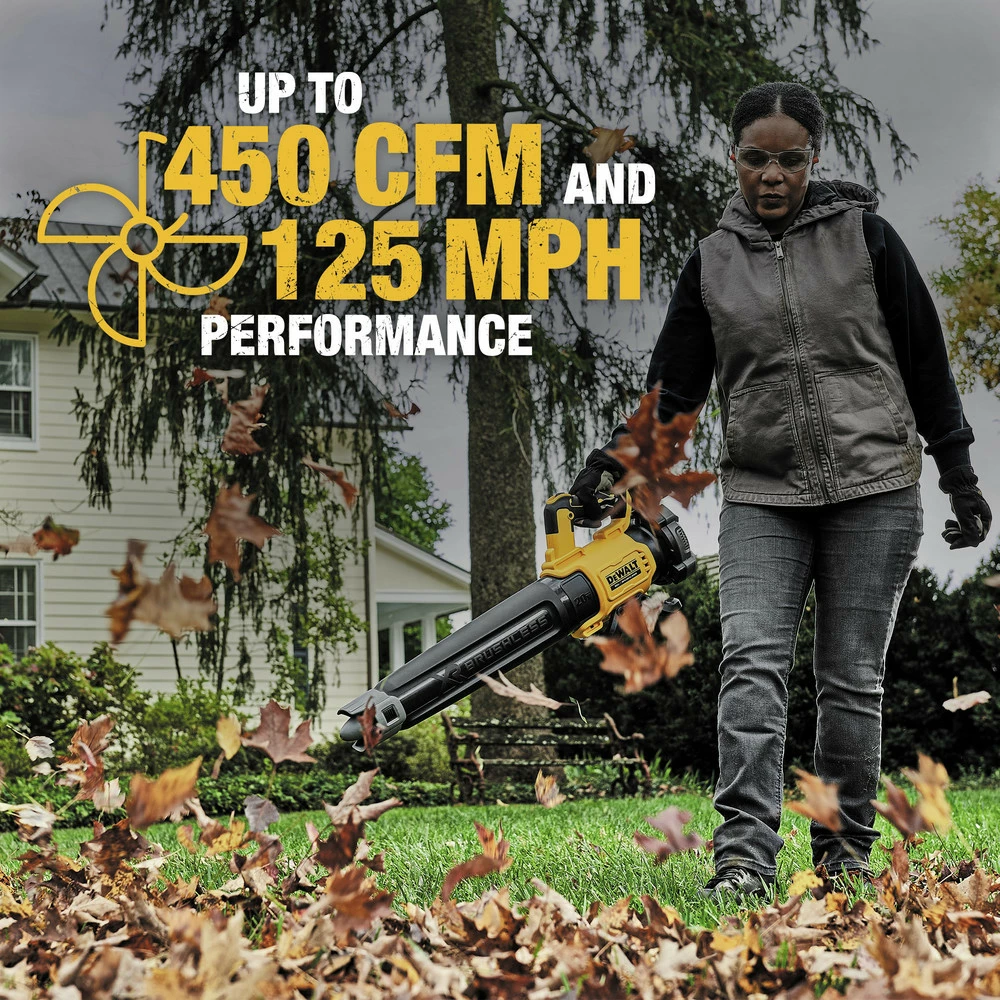 Dewalt DCBL722P1 20V MAX XR Lithium-Ion Brushless Handheld Cordless Blower Kit (5 Ah) 9 Dewalt DCBL722P1 20V MAX XR Lithium-Ion Brushless Handheld Cordless Blower Kit (5 Ah) - Image 9