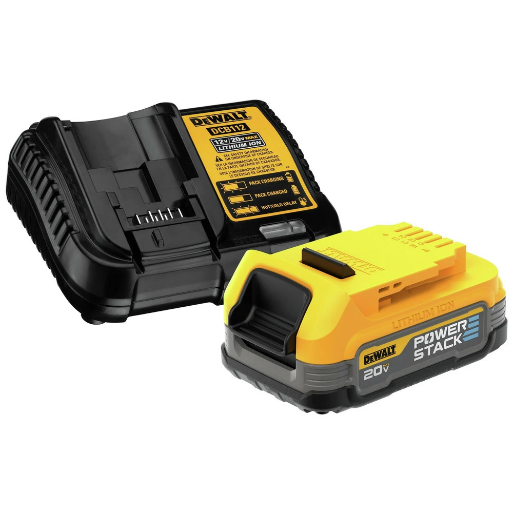 Dewalt DCBP034C 20V MAX POWERSTACK Compact Lithium-Ion Battery And Charger Starter Kit 1 Dewalt DCBP034C 20V MAX POWERSTACK Compact Lithium-Ion Battery And Charger Starter Kit