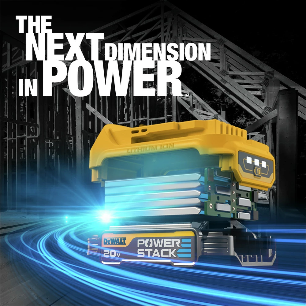 Dewalt DCBP034C 20V MAX POWERSTACK Compact Lithium-Ion Battery And Charger Starter Kit 9 Dewalt DCBP034C 20V MAX POWERSTACK Compact Lithium-Ion Battery And Charger Starter Kit - Image 9