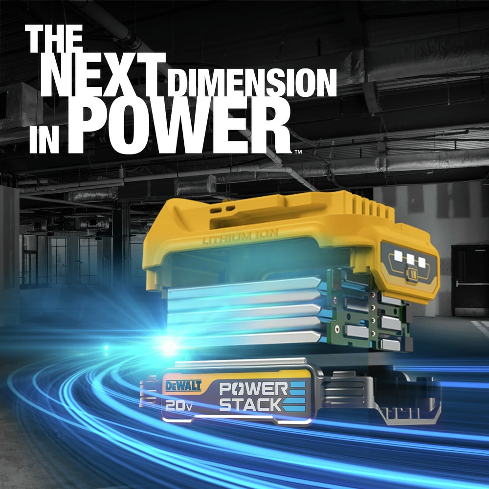 Dewalt DCBP034C 20V MAX POWERSTACK Compact Lithium-Ion Battery And Charger Starter Kit 10 Dewalt DCBP034C 20V MAX POWERSTACK Compact Lithium-Ion Battery And Charger Starter Kit - Image 10