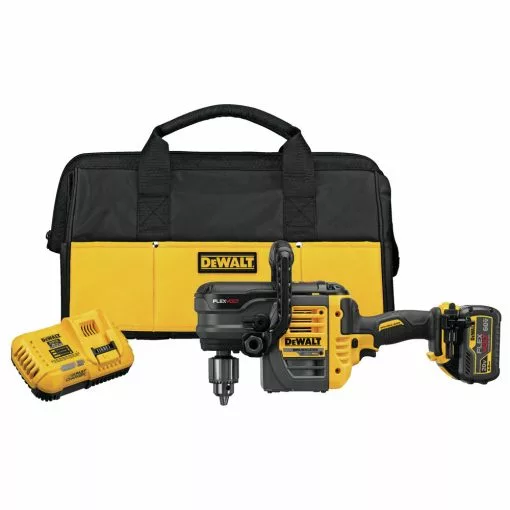 Dewalt DCD460T1 FlexVolt 60V MAX Lithium-Ion Variable Speed 1/2 In. Cordless Stud And Joist Drill Kit With (1) 6 Ah Battery 7 Dewalt DCD460T1 FlexVolt 60V MAX Lithium-Ion Variable Speed 1/2 In. Cordless Stud And Joist Drill Kit With (1) 6 Ah Battery -Dewalt Shop dewndcd460t1