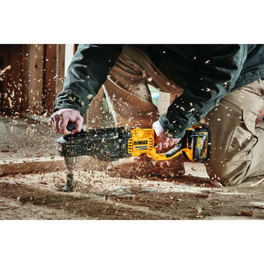 Dewalt DCD470X1 FLEXVOLT 60V MAX Lithium-Ion In-Line 1/2 In. Cordless Stud And Joist Drill Kit With E-Clutch System (9 Ah) 8 Dewalt DCD470X1 FLEXVOLT 60V MAX Lithium-Ion In-Line 1/2 In. Cordless Stud And Joist Drill Kit With E-Clutch System (9 Ah) - Image 8