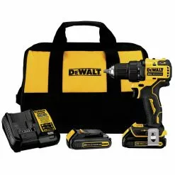Dewalt DCD708C2 ATOMIC 20V MAX Brushless Compact 1/2 In. Cordless Drill Driver Kit (1.5 Ah)