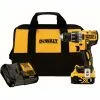 Dewalt DCD791P1 20V MAX XR Brushless Lithium-Ion 1/2 In. Cordless Drill Driver Kit (5 Ah)