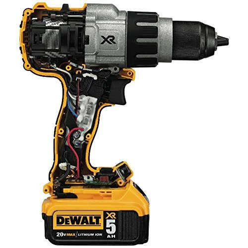 Dewalt DCD996P2 20V MAX XR Brushless Lithium-Ion 1/2 In. Cordless 3-Speed Hammer Drill Driver Kit With 2 Batteries (5 Ah) 5 Dewalt DCD996P2 20V MAX XR Brushless Lithium-Ion 1/2 In. Cordless 3-Speed Hammer Drill Driver Kit With 2 Batteries (5 Ah) - Image 5