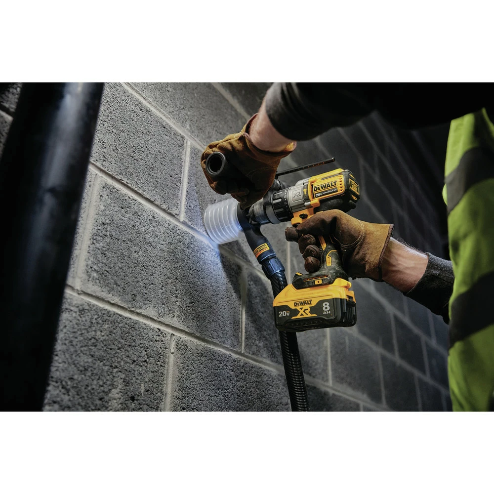 Dewalt DCD998W1 20V MAX XR POWER DETECT Brushless Lithium-Ion 1/2 In. Cordless Hammer Drill Driver Kit (8 Ah) 12 Dewalt DCD998W1 20V MAX XR POWER DETECT Brushless Lithium-Ion 1/2 In. Cordless Hammer Drill Driver Kit (8 Ah) - Image 12