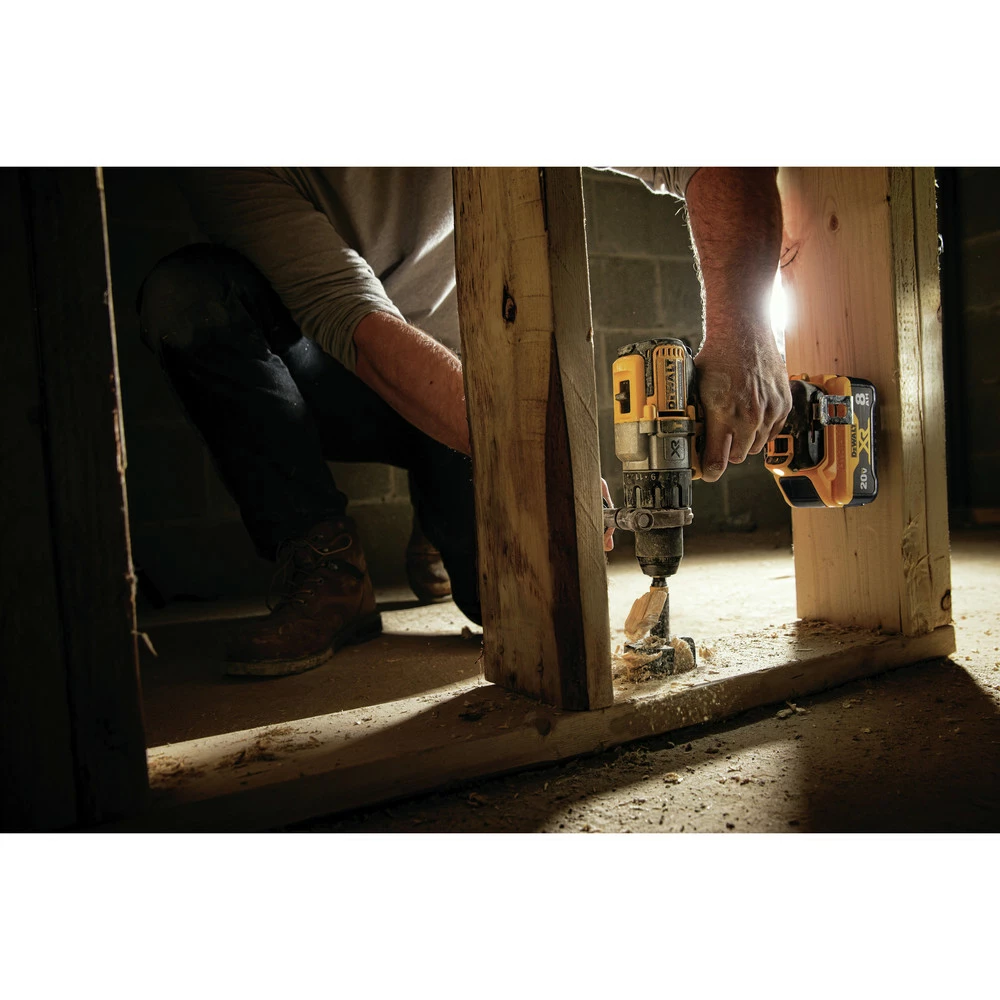 Dewalt DCD998W1 20V MAX XR POWER DETECT Brushless Lithium-Ion 1/2 In. Cordless Hammer Drill Driver Kit (8 Ah) 13 Dewalt DCD998W1 20V MAX XR POWER DETECT Brushless Lithium-Ion 1/2 In. Cordless Hammer Drill Driver Kit (8 Ah) - Image 13