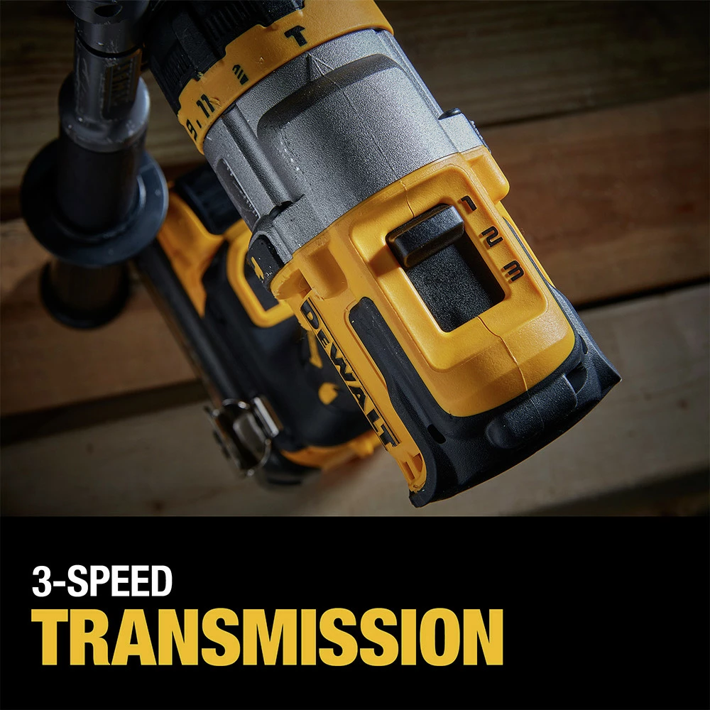 Dewalt DCD999T1 20V MAX Brushless Lithium-Ion 1/2 In. Cordless Hammer Drill Driver Kit With FLEXVOLT ADVANTAGE (6 Ah) 10 Dewalt DCD999T1 20V MAX Brushless Lithium-Ion 1/2 In. Cordless Hammer Drill Driver Kit With FLEXVOLT ADVANTAGE (6 Ah) - Image 10
