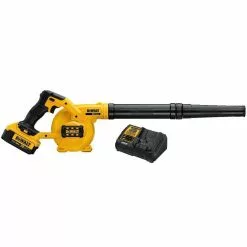 Dewalt DCE100M1 20V MAX Cordless Lithium-Ion Compact Jobsite Blower Kit