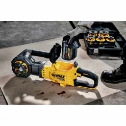 Dewalt DCE700X2K FLEXVOLT 60V MAX Lithium-Ion Cordless Pipe Threader Kit With (6) Die Heads (9 Ah) -Dewalt Shop dewndce700x2k w