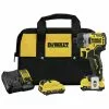 Dewalt DCF601F2 XTREME 12V MAX Brushless Lithium-Ion 1/4 In. Cordless Screwdriver Kit (2 Ah)