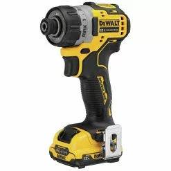 Dewalt DCF601F2 XTREME 12V MAX Brushless Lithium-Ion 1/4 In. Cordless Screwdriver Kit (2 Ah) -Dewalt Shop dewndcf601f2 b