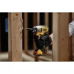 Dewalt DCF801F2 XTREME 12V MAX Brushless Lithium-Ion 1/4 In. Cordless Impact Driver Kit With (2) 2 Ah Batteries -Dewalt Shop dewndcf801f2 h
