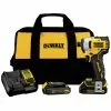 Dewalt DCF809C2 ATOMIC 20V MAX Brushless Lithium-Ion 1/4 In. Cordless Impact Driver Kit With (2) 1.5 Ah Batteries