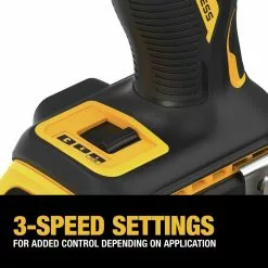 Dewalt DCF850P2 ATOMIC 20V MAX Brushless Lithium-Ion 1/4 In. Cordless 3-Speed Impact Driver Kit With 2 Batteries (5 Ah) -Dewalt Shop dewndcf850p2 n