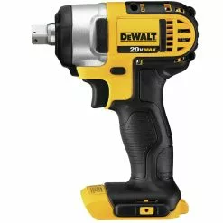 Dewalt DCF880B 20V MAX Brushed Lithium-Ion 1/2 In. Cordless Impact Wrench With Detent Pin Anvil (Tool Only)