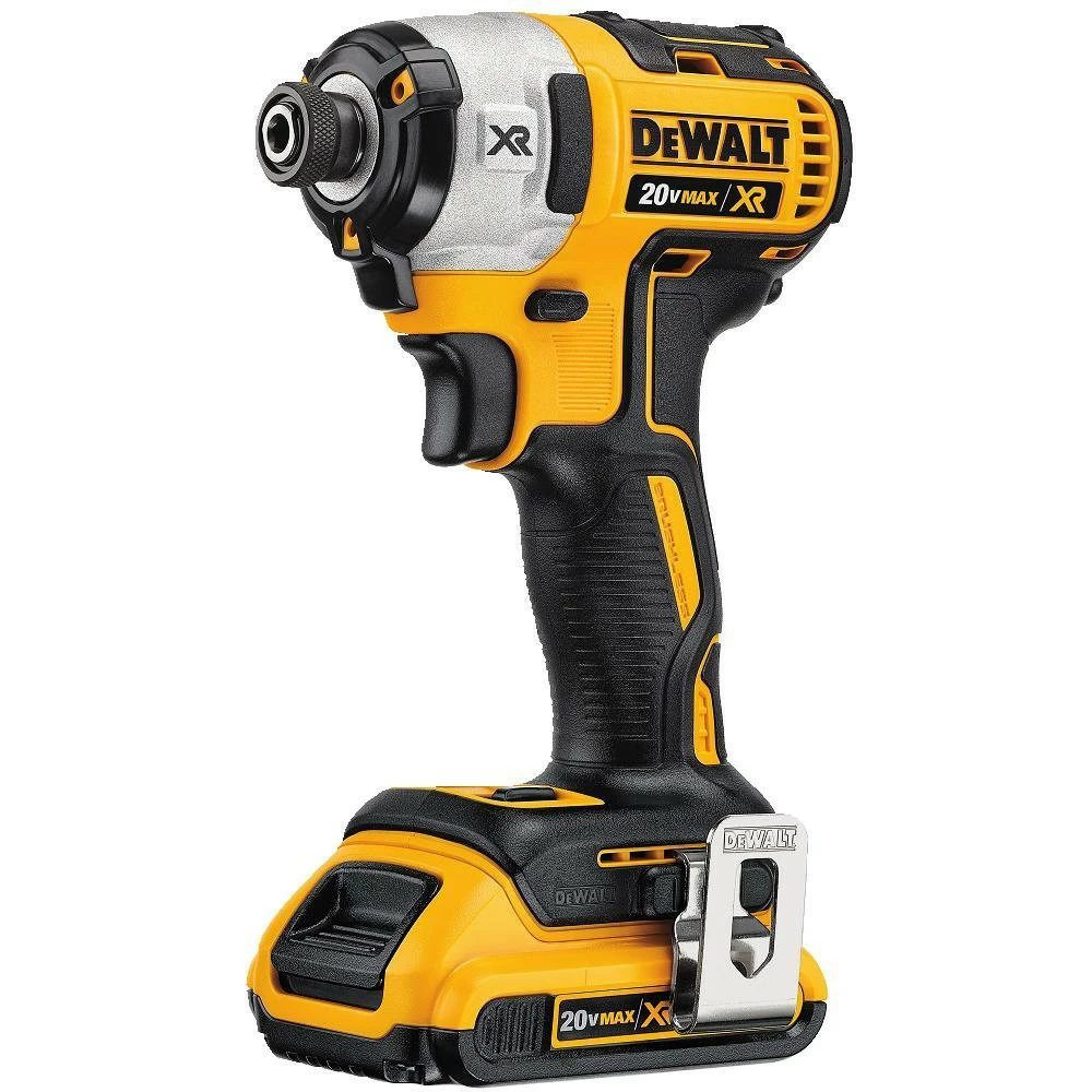 Dewalt DCF887D2 20V MAX XR Brushless Lithium-Ion 1/4 In. Cordless 3-Speed Impact Driver Kit With (2) 2 Ah Batteries 2 Dewalt DCF887D2 20V MAX XR Brushless Lithium-Ion 1/4 In. Cordless 3-Speed Impact Driver Kit With (2) 2 Ah Batteries - Image 2