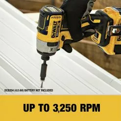 Dewalt DCF887P1 20V MAX XR Brushless Lithium-Ion 1/4 In. Cordless 3-Speed Impact Driver Kit (5 Ah) -Dewalt Shop dewndcf887p1 f