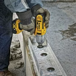 Dewalt DCF889M2 20V MAX XR Brushed Lithium-Ion 1/2 In. Cordless High-Torque Impact Wrench With Detent Pin Kit With (2) 4 Ah Batteries -Dewalt Shop dewndcf889m2 c