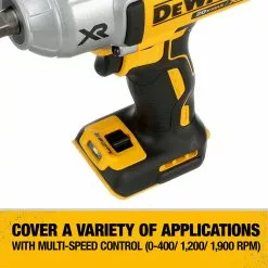Dewalt DCF899HB 20V MAX XR Brushless Lithium-Ion 1/2 In. Cordless Impact Wrench With Friction Ring (Tool Only) -Dewalt Shop dewndcf899hb c