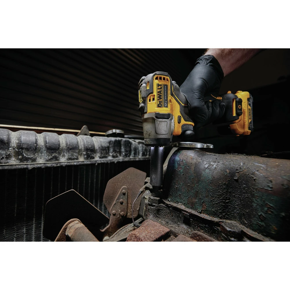 Dewalt DCF902F2 XTREME 12V MAX Brushless Lithium-Ion 3/8 In. Cordless Impact Wrench Kit With (2) 2 Ah Batteries 15 Dewalt DCF902F2 XTREME 12V MAX Brushless Lithium-Ion 3/8 In. Cordless Impact Wrench Kit With (2) 2 Ah Batteries - Image 15