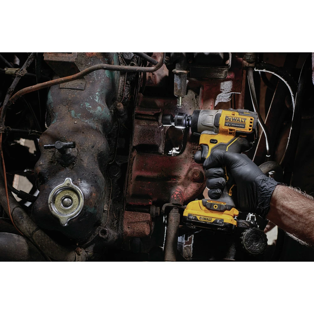 Dewalt DCF902F2 XTREME 12V MAX Brushless Lithium-Ion 3/8 In. Cordless Impact Wrench Kit With (2) 2 Ah Batteries 17 Dewalt DCF902F2 XTREME 12V MAX Brushless Lithium-Ion 3/8 In. Cordless Impact Wrench Kit With (2) 2 Ah Batteries - Image 17