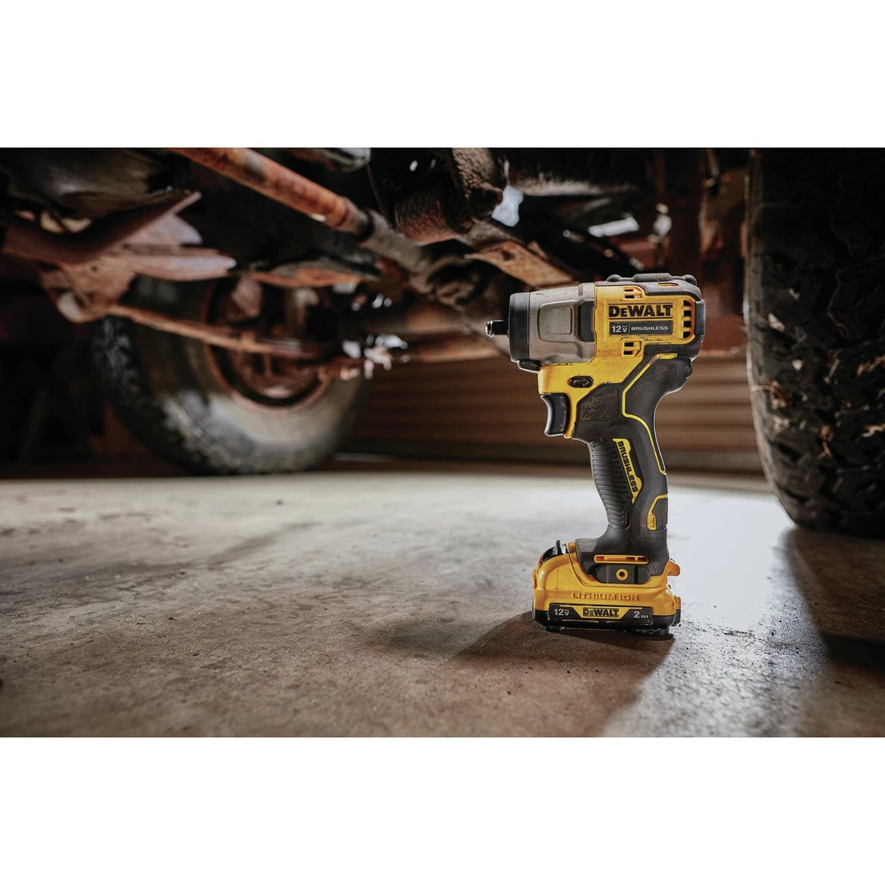 Dewalt DCF902F2 XTREME 12V MAX Brushless Lithium-Ion 3/8 In. Cordless Impact Wrench Kit With (2) 2 Ah Batteries 18 Dewalt DCF902F2 XTREME 12V MAX Brushless Lithium-Ion 3/8 In. Cordless Impact Wrench Kit With (2) 2 Ah Batteries - Image 18