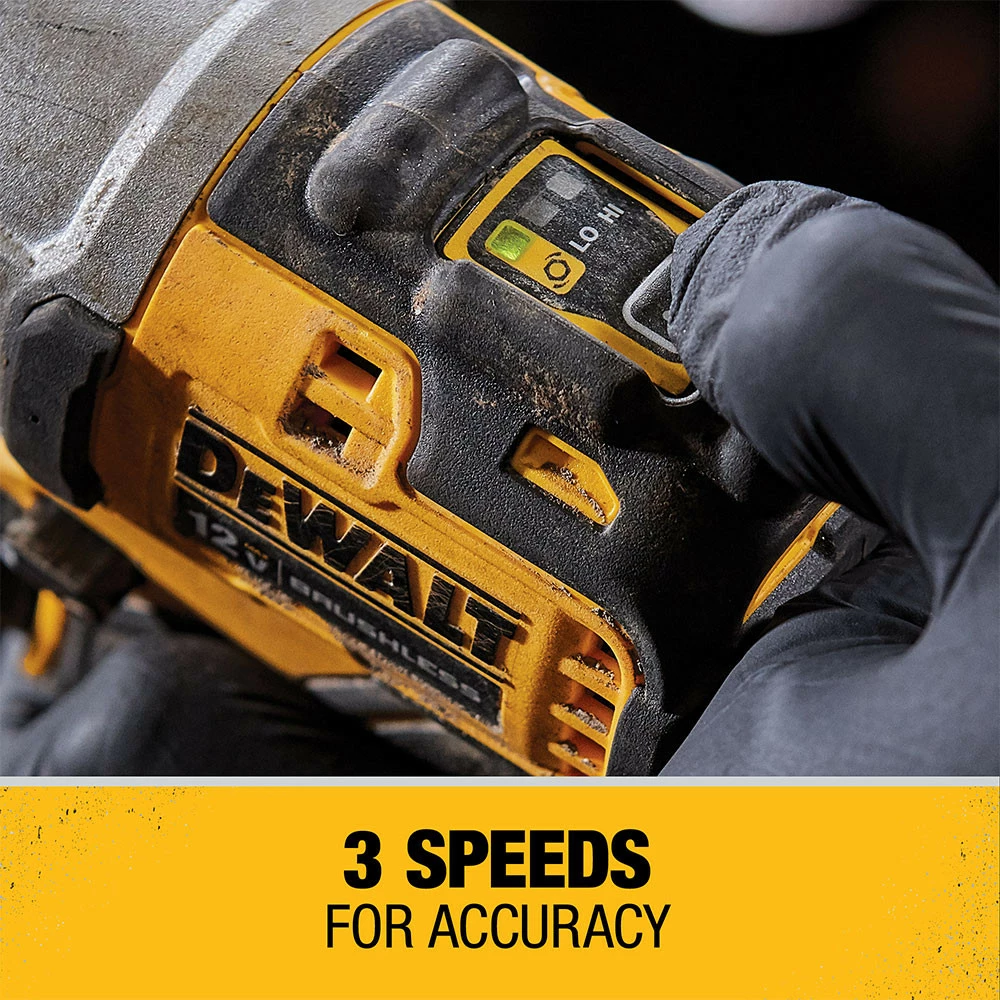 Dewalt DCF902F2 XTREME 12V MAX Brushless Lithium-Ion 3/8 In. Cordless Impact Wrench Kit With (2) 2 Ah Batteries 10 Dewalt DCF902F2 XTREME 12V MAX Brushless Lithium-Ion 3/8 In. Cordless Impact Wrench Kit With (2) 2 Ah Batteries - Image 10