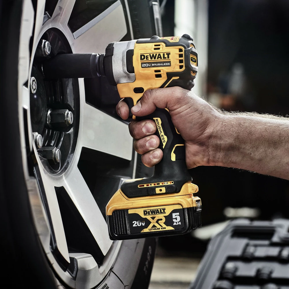 Dewalt DCF911B 20V MAX Brushless Lithium-Ion 1/2 In. Cordless Impact Wrench With Hog Ring Anvil (Tool Only) 11 Dewalt DCF911B 20V MAX Brushless Lithium-Ion 1/2 In. Cordless Impact Wrench With Hog Ring Anvil (Tool Only) - Image 11