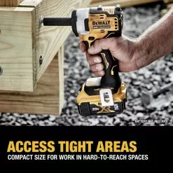 Dewalt DCF913B 20V MAX Brushless Lithium-Ion 3/8 In. Cordless Impact Wrench With Hog Ring Anvil (Tool Only) -Dewalt Shop dewndcf913b j