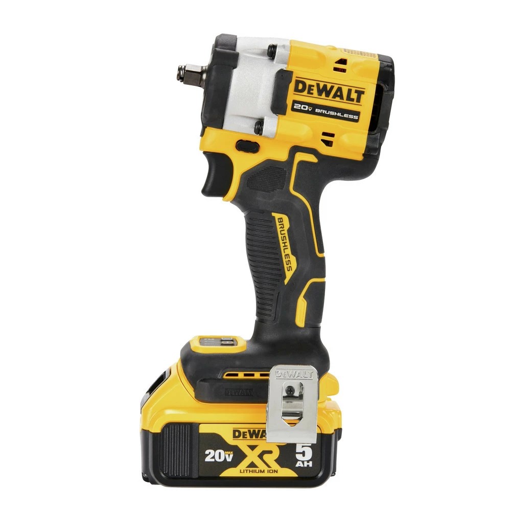Dewalt DCF923P2 ATOMIC 20V MAX Brushless Lithium-Ion 3/8 In. Cordless Impact Wrench With Hog Ring Anvil Kit With 2 Batteries (5 Ah) 4 Dewalt DCF923P2 ATOMIC 20V MAX Brushless Lithium-Ion 3/8 In. Cordless Impact Wrench With Hog Ring Anvil Kit With 2 Batteries (5 Ah) - Image 4