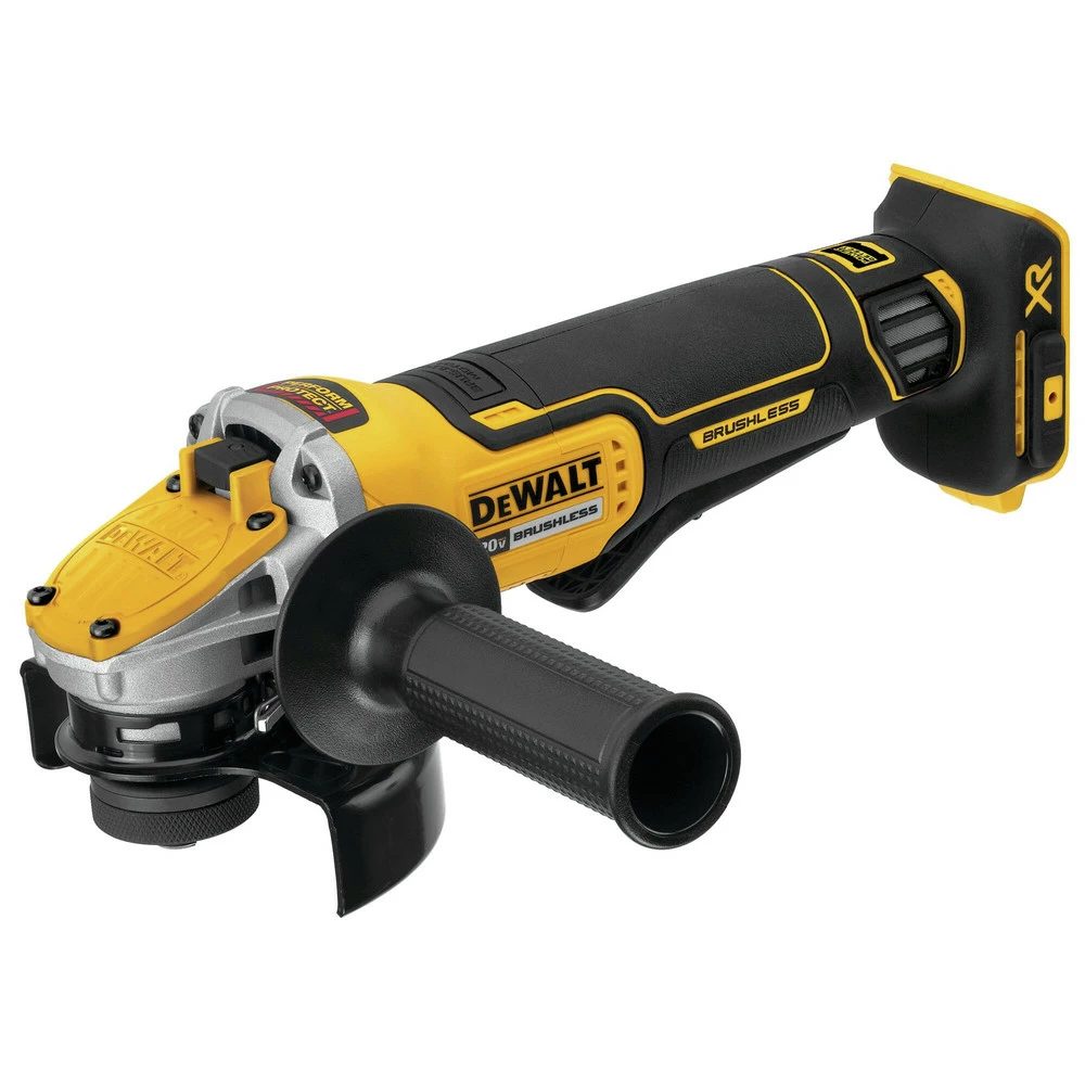 Dewalt DCG415B 20V MAX XR Brushless Lithium-Ion 4-1/2 - 5 In. Cordless Small Angle Grinder With Power Detect Tool Technology (Tool Only) 1 Dewalt DCG415B 20V MAX XR Brushless Lithium-Ion 4-1/2 - 5 In. Cordless Small Angle Grinder With Power Detect Tool Technology (Tool Only)