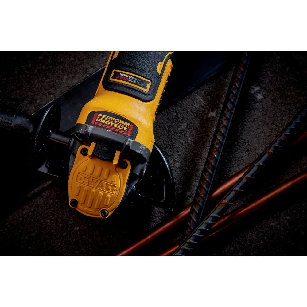 Dewalt DCG416B 20V MAX Brushless Lithium-Ion 4-1/2 In. - 5 In. Cordless Paddle Switch Angle Grinder With FLEXVOLT ADVANTAGE (Tool Only) 13 Dewalt DCG416B 20V MAX Brushless Lithium-Ion 4-1/2 In. - 5 In. Cordless Paddle Switch Angle Grinder With FLEXVOLT ADVANTAGE (Tool Only) - Image 13