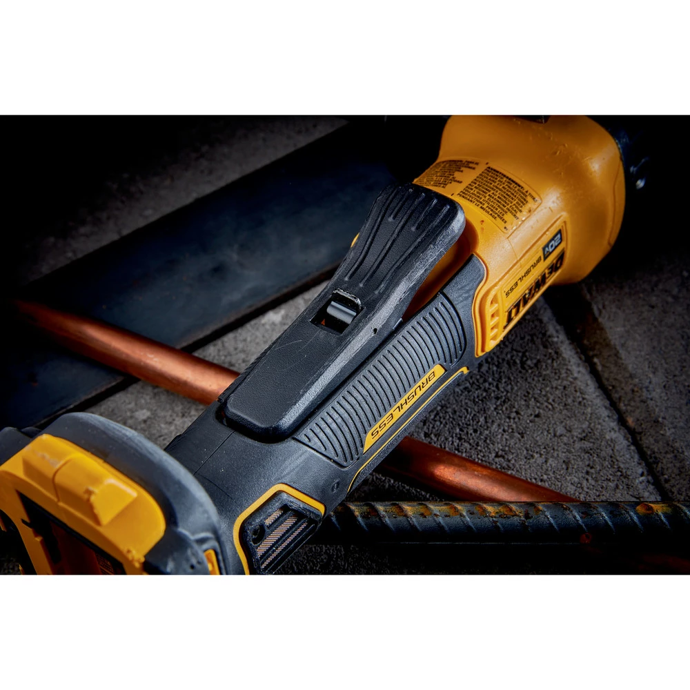 Dewalt DCG416B 20V MAX Brushless Lithium-Ion 4-1/2 In. - 5 In. Cordless Paddle Switch Angle Grinder With FLEXVOLT ADVANTAGE (Tool Only) 16 Dewalt DCG416B 20V MAX Brushless Lithium-Ion 4-1/2 In. - 5 In. Cordless Paddle Switch Angle Grinder With FLEXVOLT ADVANTAGE (Tool Only) - Image 16