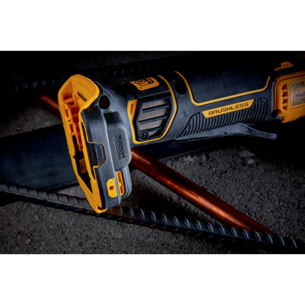 Dewalt DCG416B 20V MAX Brushless Lithium-Ion 4-1/2 In. - 5 In. Cordless Paddle Switch Angle Grinder With FLEXVOLT ADVANTAGE (Tool Only) 17 Dewalt DCG416B 20V MAX Brushless Lithium-Ion 4-1/2 In. - 5 In. Cordless Paddle Switch Angle Grinder With FLEXVOLT ADVANTAGE (Tool Only) - Image 17