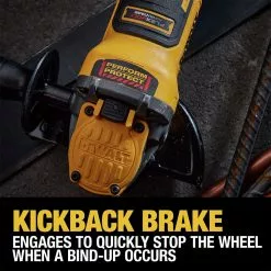 Dewalt DCG416B 20V MAX Brushless Lithium-Ion 4-1/2 In. - 5 In. Cordless Paddle Switch Angle Grinder With FLEXVOLT ADVANTAGE (Tool Only) 24 Dewalt DCG416B 20V MAX Brushless Lithium-Ion 4-1/2 In. - 5 In. Cordless Paddle Switch Angle Grinder With FLEXVOLT ADVANTAGE (Tool Only) -Dewalt Shop dewndcg416b l