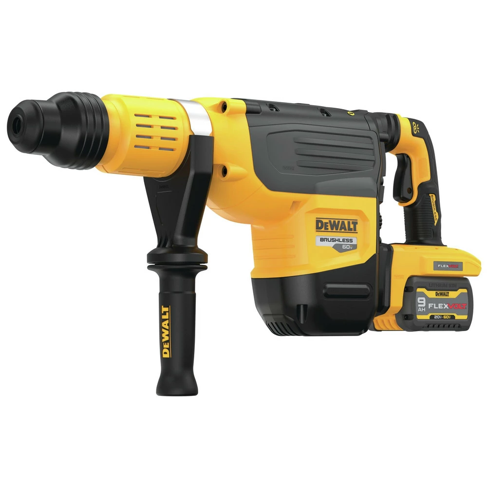 Dewalt DCH775X2 60V MAX Brushless Lithium-Ion 2 In. Cordless SDS MAX Combination Rotary Hammer Kit With 2 Batteries (9 Ah) 2 Dewalt DCH775X2 60V MAX Brushless Lithium-Ion 2 In. Cordless SDS MAX Combination Rotary Hammer Kit With 2 Batteries (9 Ah) - Image 2