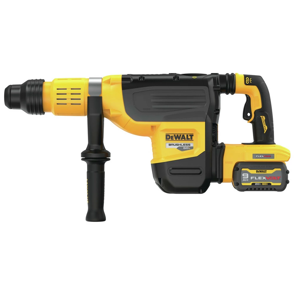 Dewalt DCH775X2 60V MAX Brushless Lithium-Ion 2 In. Cordless SDS MAX Combination Rotary Hammer Kit With 2 Batteries (9 Ah) 4 Dewalt DCH775X2 60V MAX Brushless Lithium-Ion 2 In. Cordless SDS MAX Combination Rotary Hammer Kit With 2 Batteries (9 Ah) - Image 4