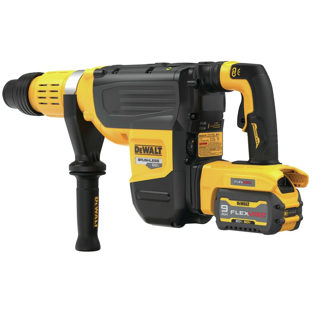 Dewalt DCH775X2 60V MAX Brushless Lithium-Ion 2 In. Cordless SDS MAX Combination Rotary Hammer Kit With 2 Batteries (9 Ah) 5 Dewalt DCH775X2 60V MAX Brushless Lithium-Ion 2 In. Cordless SDS MAX Combination Rotary Hammer Kit With 2 Batteries (9 Ah) - Image 5