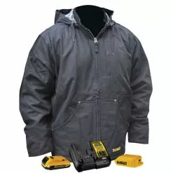 Dewalt DCHJ076ABD1-S 20V MAX Li-Ion Heavy Duty Heated Work Coat Kit - Small