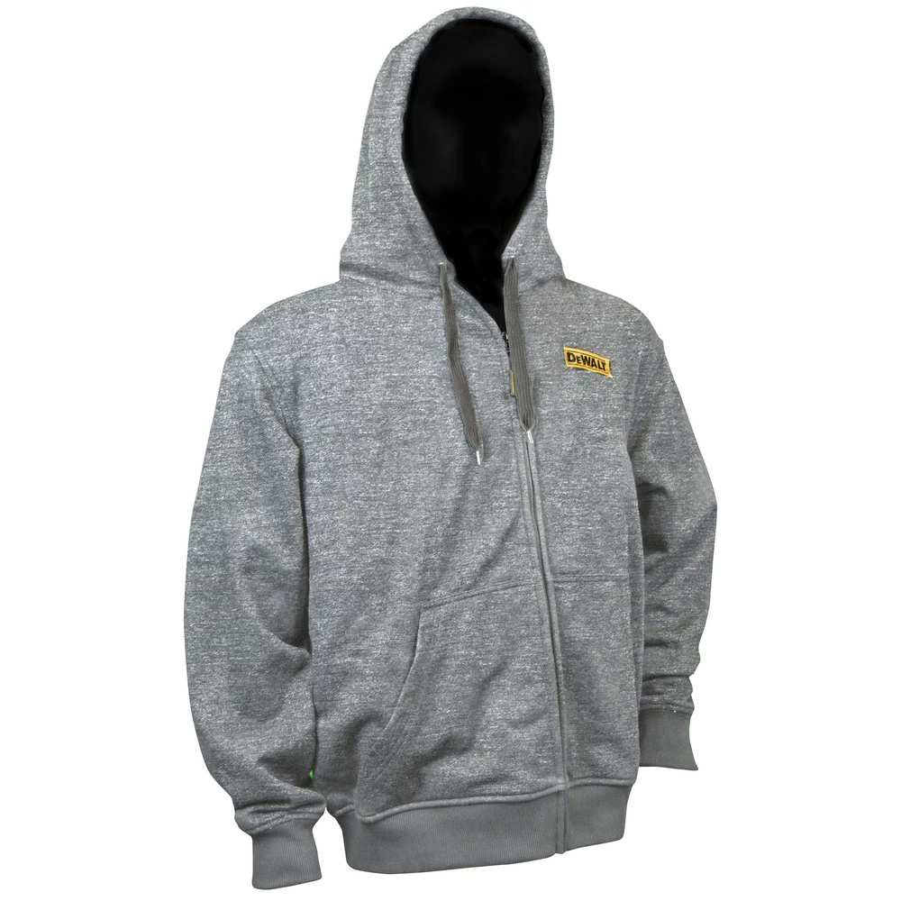 Dewalt DCHJ080B-M 20V MAX Li-Ion Heathered Gray Heated Hoodie (Jacket Only) - Medium 1 Dewalt DCHJ080B-M 20V MAX Li-Ion Heathered Gray Heated Hoodie (Jacket Only) - Medium
