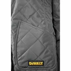 Dewalt DCHJ084CD1-3X 20V MAX Li-Ion Charcoal Women's Flannel Lined Diamond Quilted Heated Jacket Kit - 3XL -Dewalt Shop dewndchj084cd1 l b 4