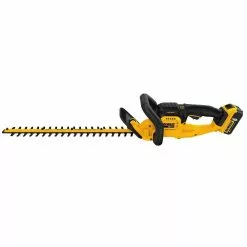 Dewalt DCHT820P1 20V MAX Brushed Lithium-Ion 22 In. Cordless Hedge Trimmer Kit (5 Ah) -Dewalt Shop dewndcht820p1 a
