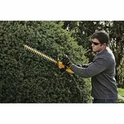 Dewalt DCHT820P1 20V MAX Brushed Lithium-Ion 22 In. Cordless Hedge Trimmer Kit (5 Ah) -Dewalt Shop dewndcht820p1 c