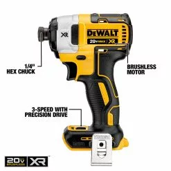 Dewalt DCK283D2 2-Tool Combo Kit - 20V MAX XR Brushless Cordless Compact Drill Driver & Impact Driver Kit With 2 Batteries (2 Ah) 22 Dewalt DCK283D2 2-Tool Combo Kit - 20V MAX XR Brushless Cordless Compact Drill Driver & Impact Driver Kit With 2 Batteries (2 Ah) -Dewalt Shop dewndck283d2 h